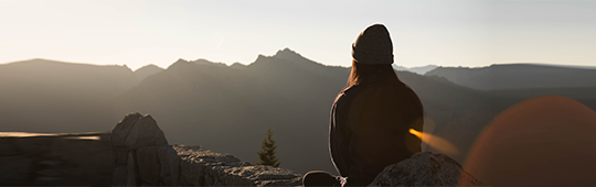 Mountaintop meditation